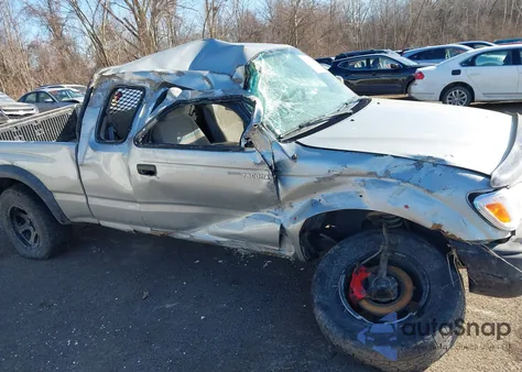 2001 Toyota Tacoma Prerunner V6 из США, поврежденный, VIN 5TESN92N11Z740021